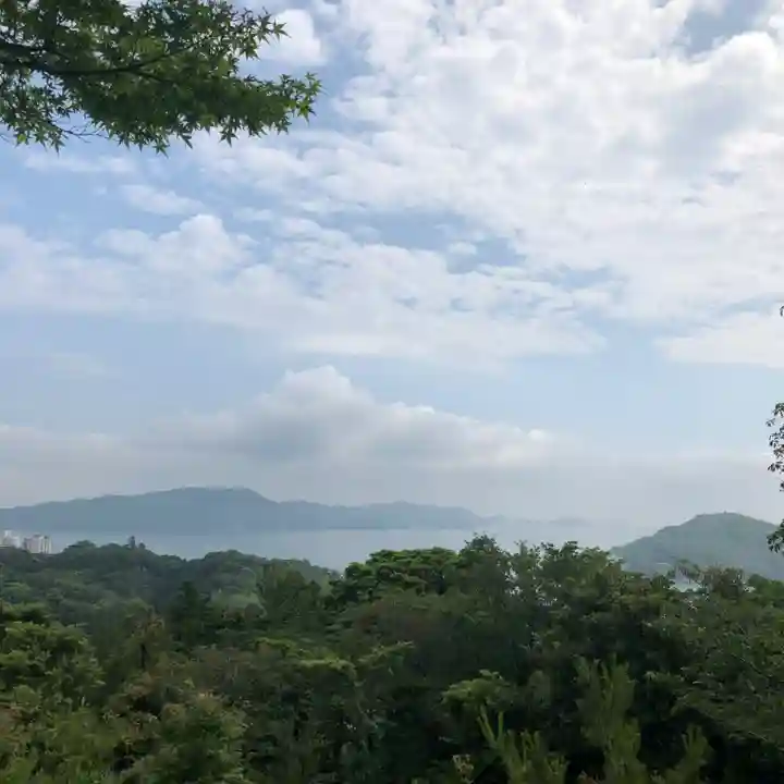 金刀比羅宮鳥羽分社の景色