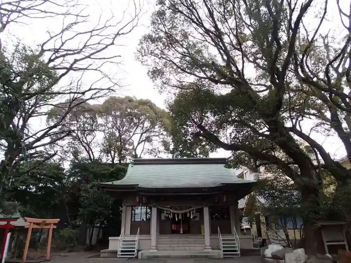 伊河麻神社の本殿・本堂