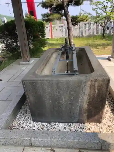 北海道東照宮の手水舎