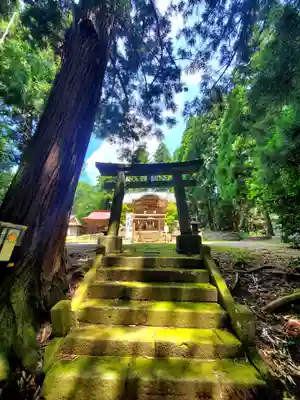 大雷神社の鳥居