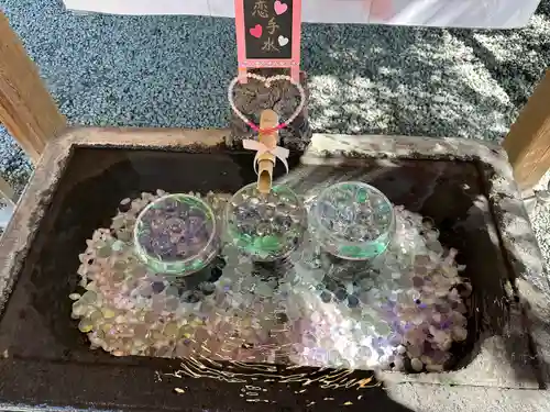 川越熊野神社の手水舎