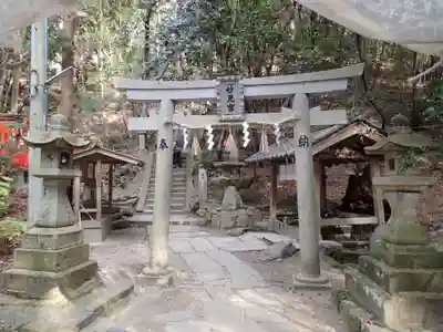 星田妙見宮の鳥居