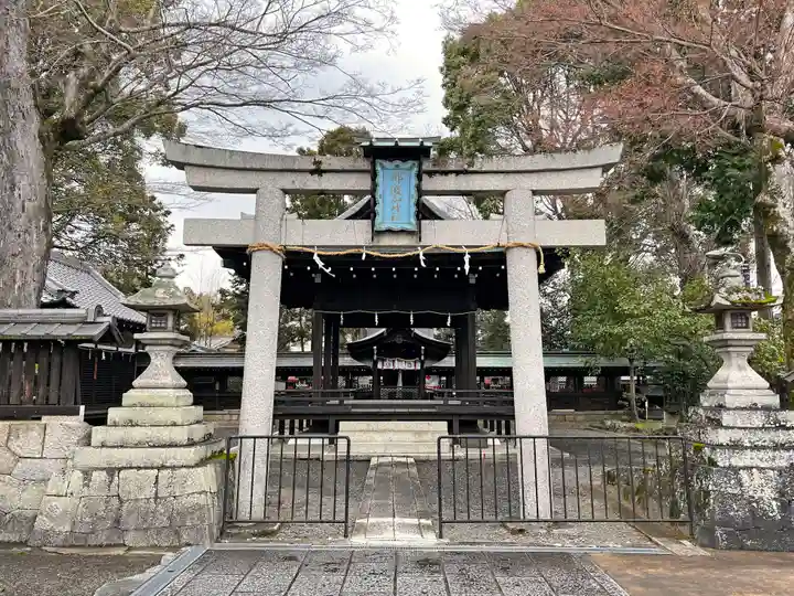 那波加神社の鳥居