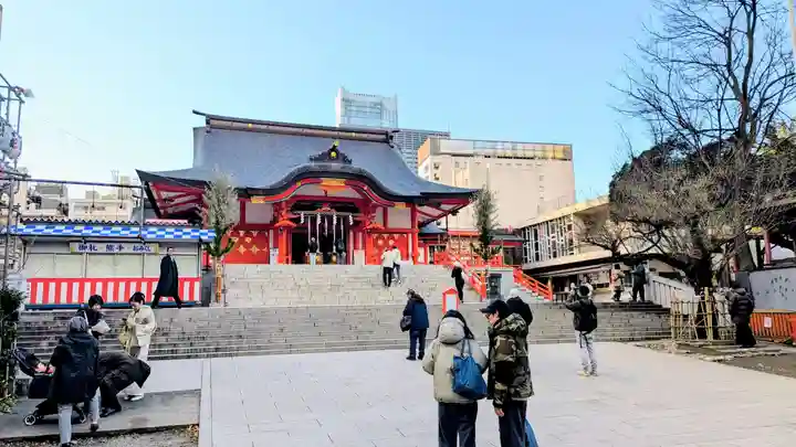 花園神社の本殿・本堂