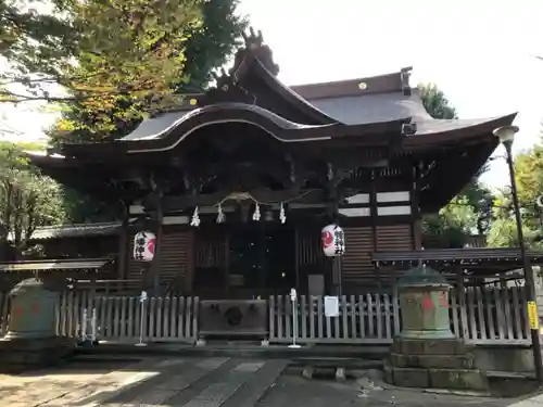 滝野川八幡神社の本殿・本堂