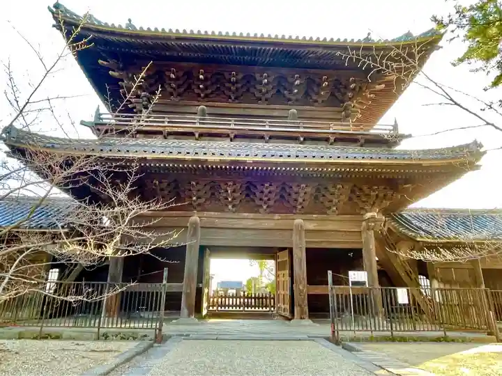 大樹寺(松安院大樹寺)の山門・神門