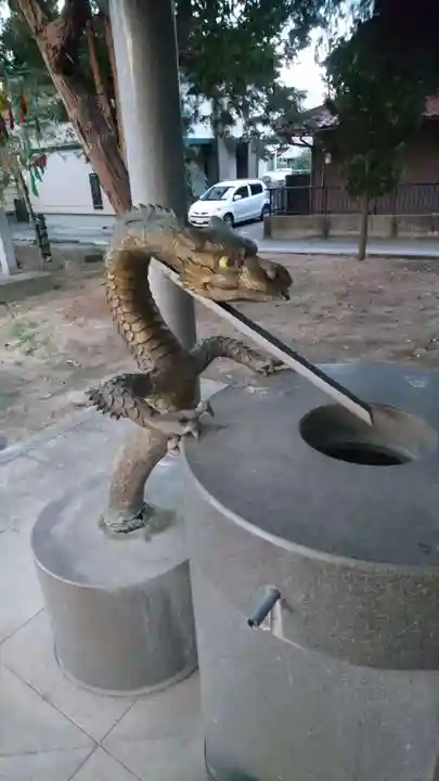川曲神社(子生和町)の手水舎