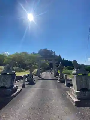 岩戸見神社の鳥居