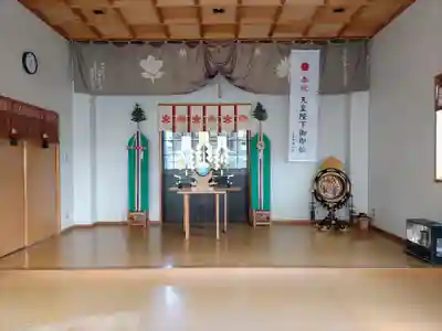 冨士八幡社の本殿・本堂