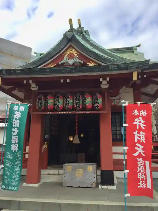 吉原神社の本殿・本堂