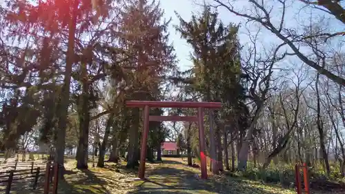 北瑛神社の鳥居