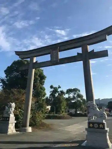 粟嶋神社の鳥居