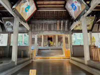 伊和神社の本殿・本堂