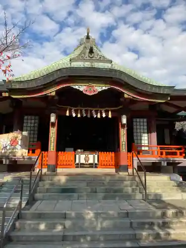 阿倍王子神社の本殿・本堂