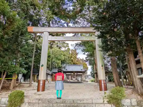 神前神社の鳥居