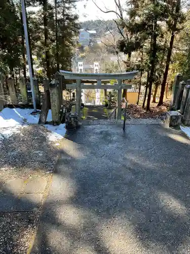 高田神社の鳥居