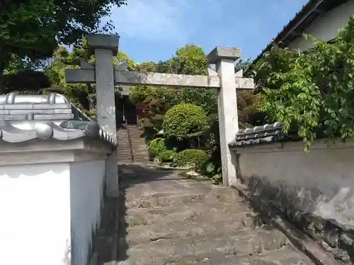 永福院の山門