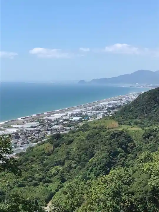 久能山東照宮の景色