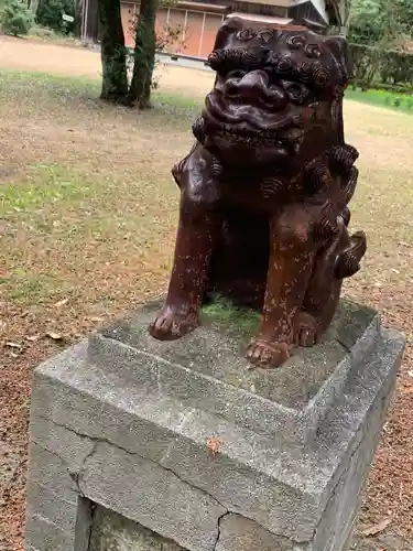 玉祖神社の狛犬