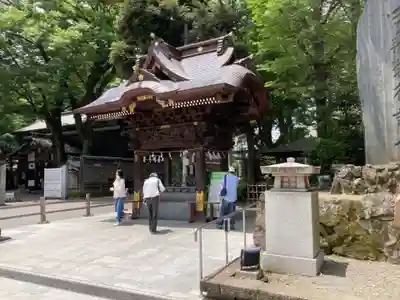 大國魂神社の手水舎