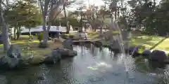 北海道護國神社の庭園