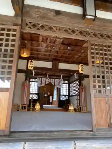 日吉八王子神社の本殿・本堂