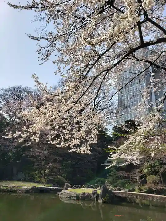 靖國神社の庭園