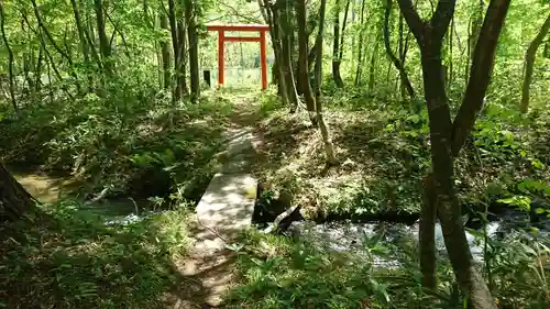 船形山神社の鳥居