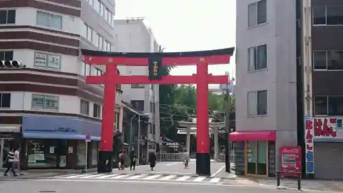 下谷神社の鳥居