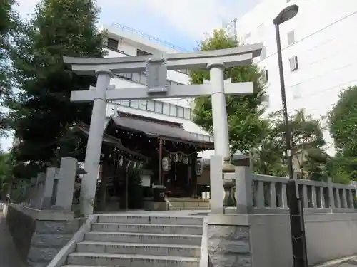 太田姫稲荷神社の鳥居