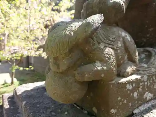 五所神社の狛犬