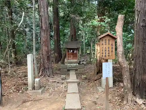 鷲宮神社の末社・摂社
