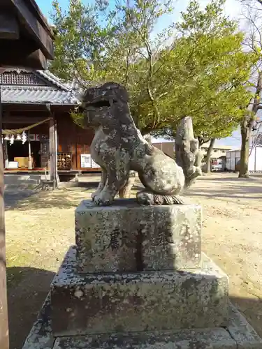 竹原神社の狛犬