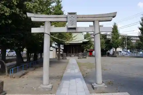 江ヶ崎八幡宮の鳥居