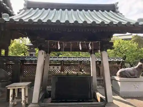 湯島天満宮の手水舎