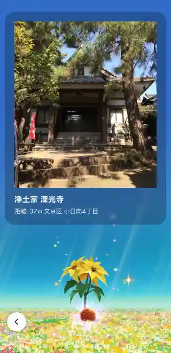 深光寺の{uncategorized: "未分類", other: "その他", undefined: "問題あり", building: "その他建物", grave: "お墓", sacred_gate: "鳥居", guardian: "狛犬", statue: "像", buddha: "仏像", history: "歴史", nature: "自然", garden: "庭園", animal: "動物", pagoda: "塔", temizu: "手水舎", mountain_gate: "山門・神門", sanctuary: "本殿・本堂", subordinate: "末社・摂社", art: "芸術", scenery: "景色", jizo: "地蔵", ema: "絵馬", goshuin: "御朱印", omikuji: "おみくじ", items: "授与品その他", amulet: "お守り", goshuincho: "御朱印帳", eats: "食事", festival: "お祭り", votive_dance: "神楽", shichigosan: "七五三参", wedding: "結婚式", experience: "体験その他", initially: "初詣", around: "周辺", anti_infection: "感染症対策"}