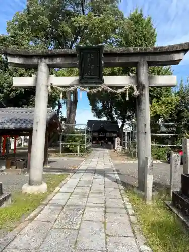 縣神社の鳥居