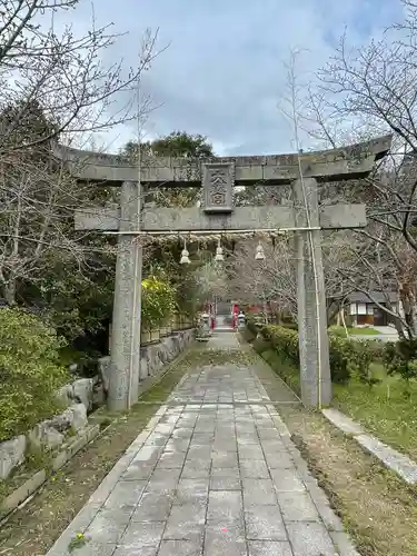 大森宮の鳥居