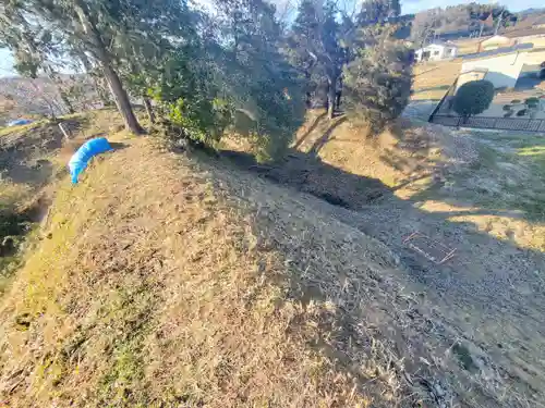 赤見城の祠跡(栃木県)