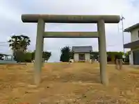 神明社(南奥田町)の鳥居