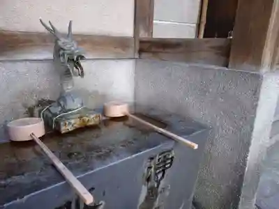 金刀比羅神社の手水舎