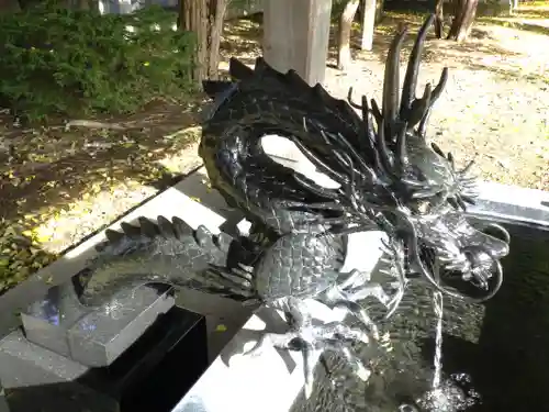 篠路神社の手水舎