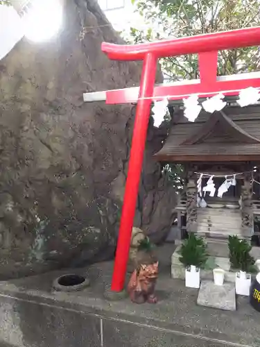 蛇幸都神社（蛇骨神社）の鳥居