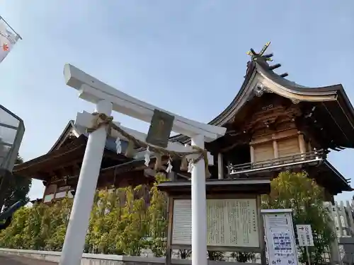 岩国白蛇神社の鳥居