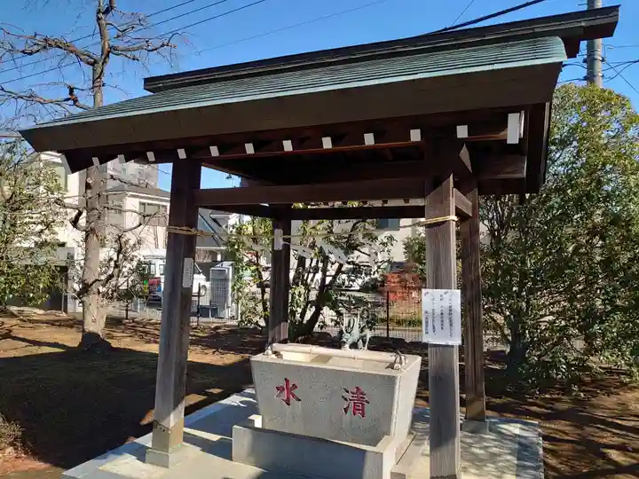 天照皇大神の手水舎