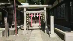 大坊本行寺の鳥居