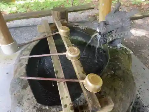 山宮浅間神社の手水舎