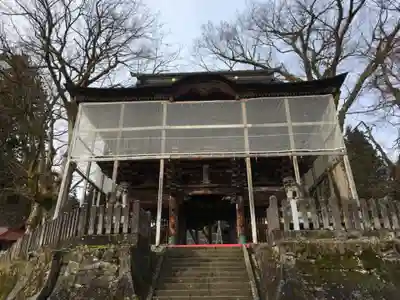 毘沙門堂の山門・神門