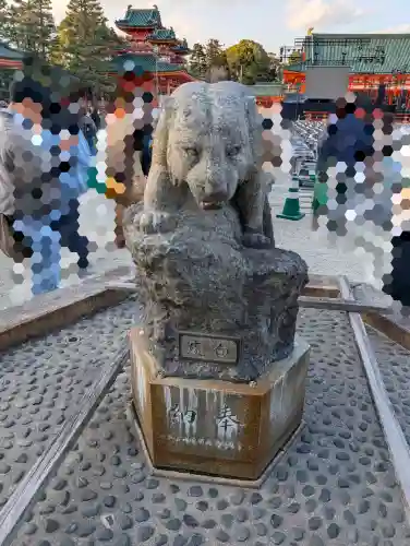 平安神宮の{uncategorized: "未分類", other: "その他", undefined: "問題あり", building: "その他建物", grave: "お墓", sacred_gate: "鳥居", guardian: "狛犬", statue: "像", buddha: "仏像", history: "歴史", nature: "自然", garden: "庭園", animal: "動物", pagoda: "塔", temizu: "手水舎", mountain_gate: "山門・神門", sanctuary: "本殿・本堂", subordinate: "末社・摂社", art: "芸術", scenery: "景色", jizo: "地蔵", ema: "絵馬", goshuin: "御朱印", omikuji: "おみくじ", items: "授与品その他", amulet: "お守り", goshuincho: "御朱印帳", eats: "食事", festival: "お祭り", votive_dance: "神楽", shichigosan: "七五三参", wedding: "結婚式", experience: "体験その他", initially: "初詣", around: "周辺", anti_infection: "感染症対策"}