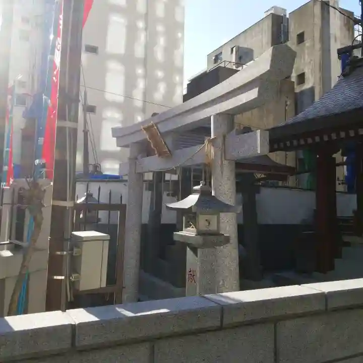 富沢稲荷神社の鳥居